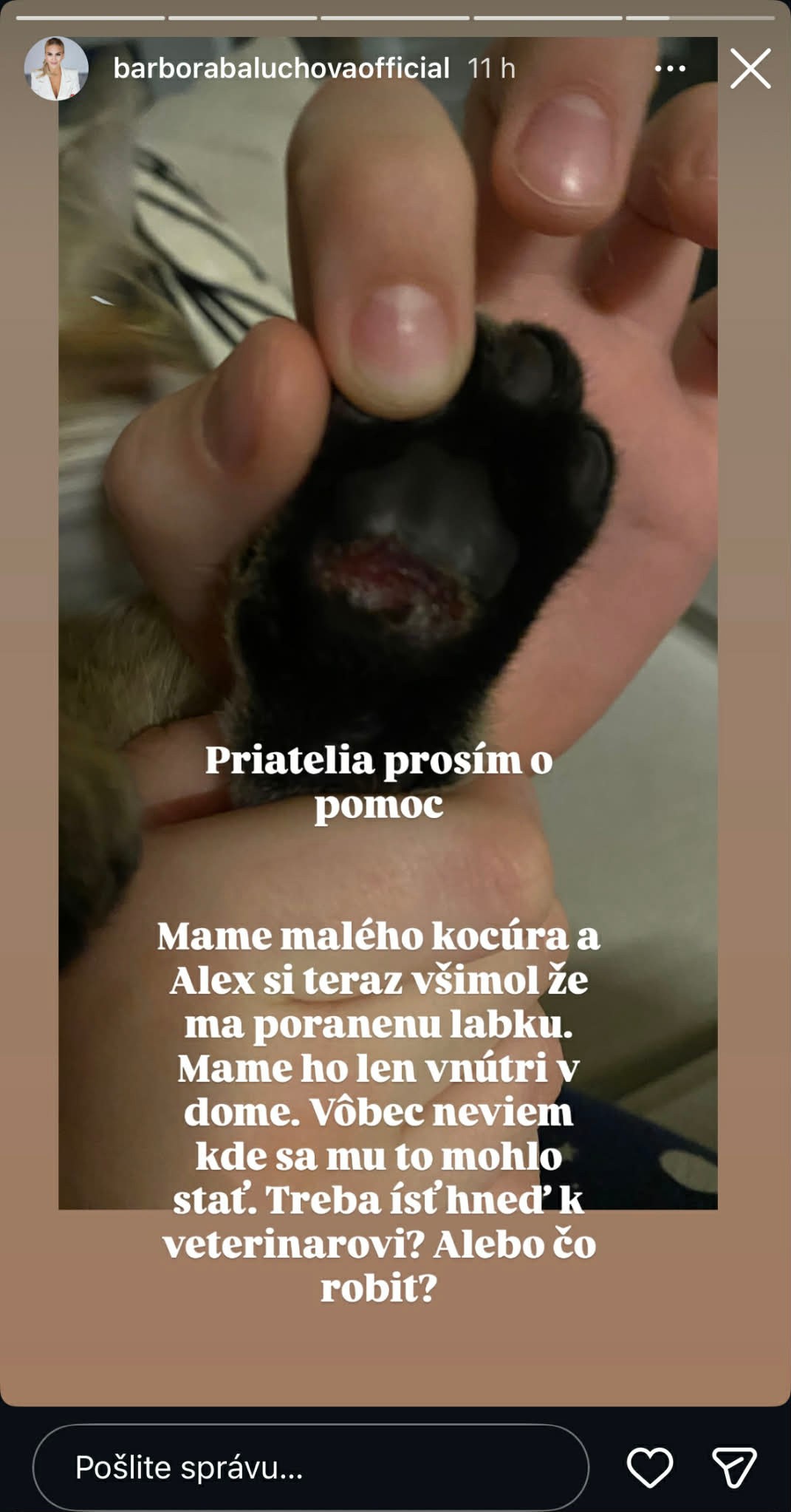 Speváčka Barbora Balúchová potrebovala poradiť.