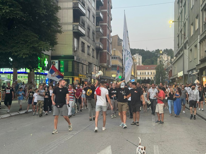Užice protest