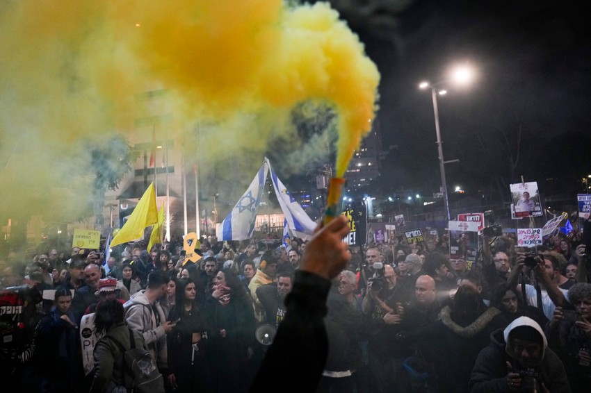 Članovi porodica talaca obeležili skupovima u Tel Avivu 500 dana odotmice talaca