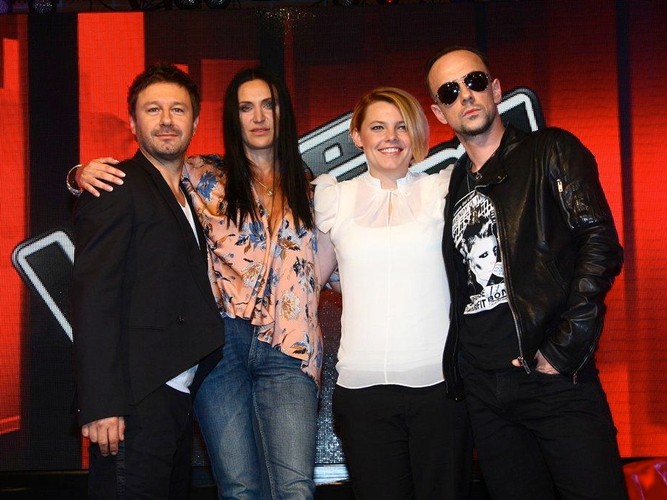 Kayah, Adam 'Nergal' Darski, Andrzej 'Piasek' Piaseczny i Ania Dąbrowska