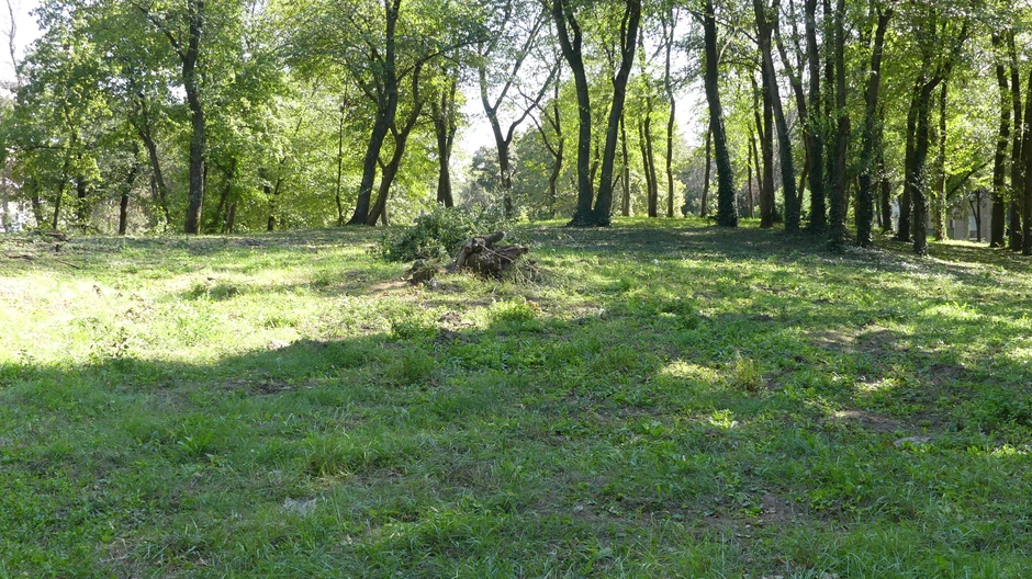 Park u Novom Kneževcu gde je pronađeno telo