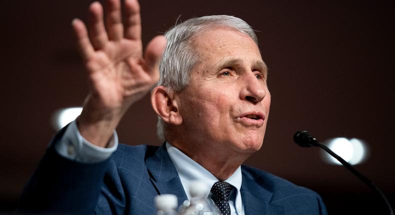 Dr. Anthony Fauci is US President Joe Biden's chief medical officer.