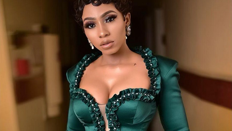 #AMVCA7: All the celebrities that wore green outfits at the event [Instagram/ Mercy Eke]