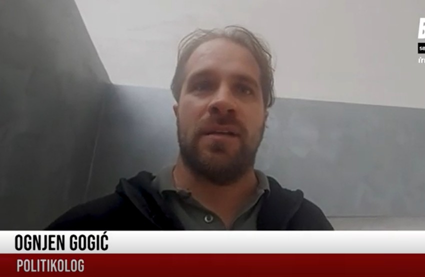 Ognjen Gogić, politikolog