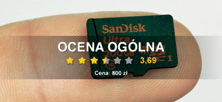 Mała wielka pamięć - test karty SanDisk Ultra microSDXC