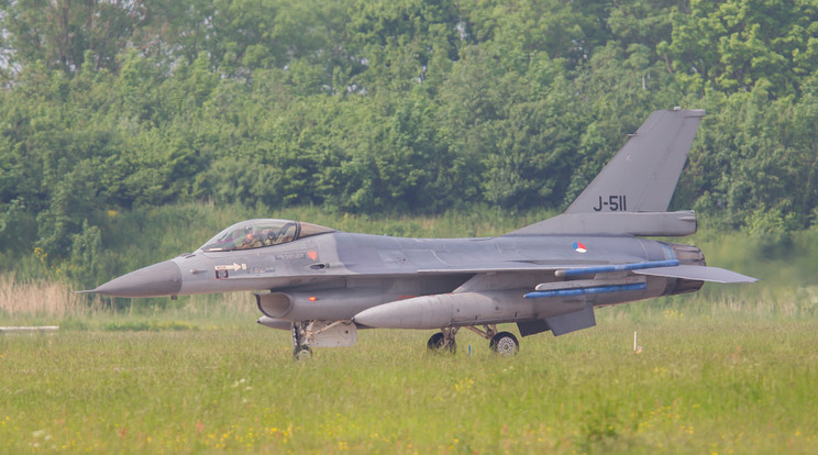 Hollandia 18 F-16-os vadászgépet küld Ukrajnának /Illusztráció: Northfoto