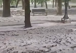Nevreme praćeno gradom pogodilo Vrnjačku Banju