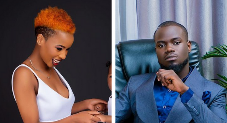 Celeb co-parents Muthoni Ng'ethe 'Sonie' and comedian Mulamwah