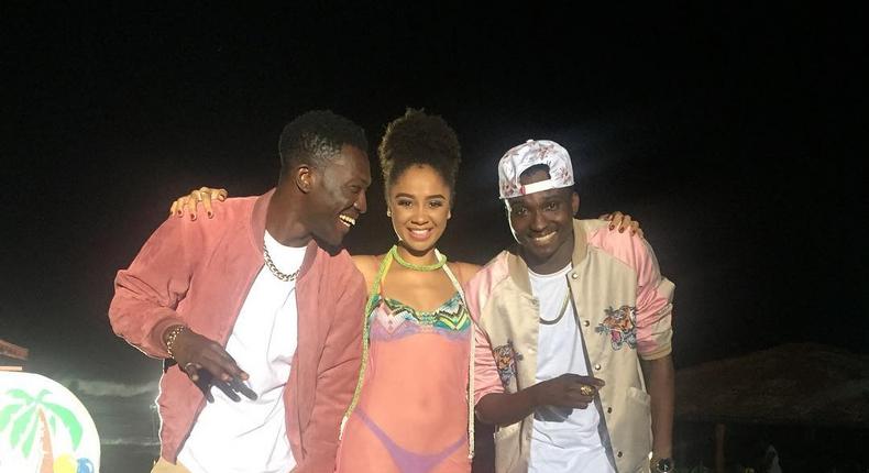 Deborah Vanessa with Reggie N Bollie