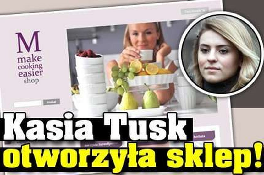 Kasia Tusk otworzyła sklep!