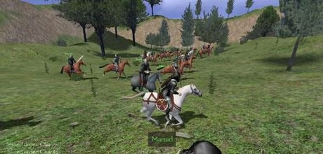 Screen z gry "Mount & Blade"