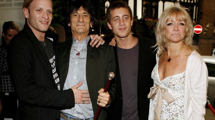 Ronnie Wood úgy érzi, nevelt fia, Jamie miatta lett már fiatalon drogfüggő. / Fotó: GettyImages