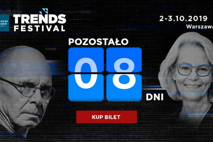 Business Insider Trends Festival już za 8 dni. Wśród prelegentów m.in. Brunon Bartkiewicz, CEO ING Banku Śląskiego