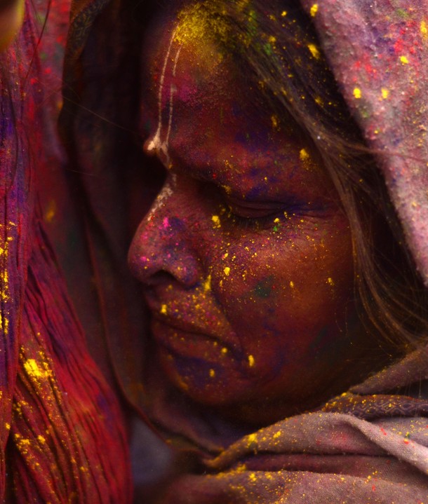 India: Widows Celebrate Holi Festival