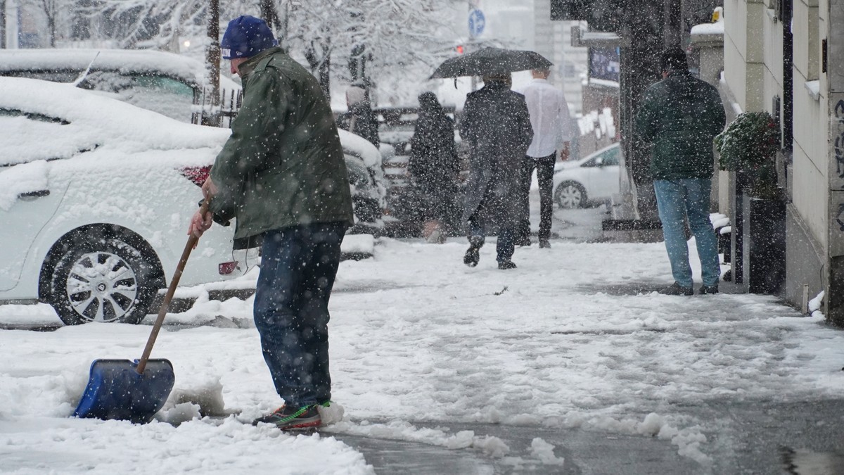 Na Božić će Srbija i Beograd biti skroz zavejani 