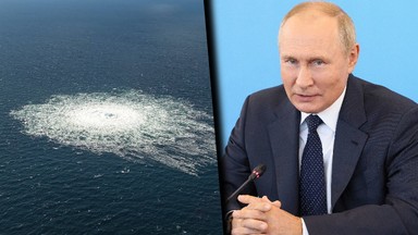 Rosyjskie okręty widziane w pobliżu wycieku Nord Stream