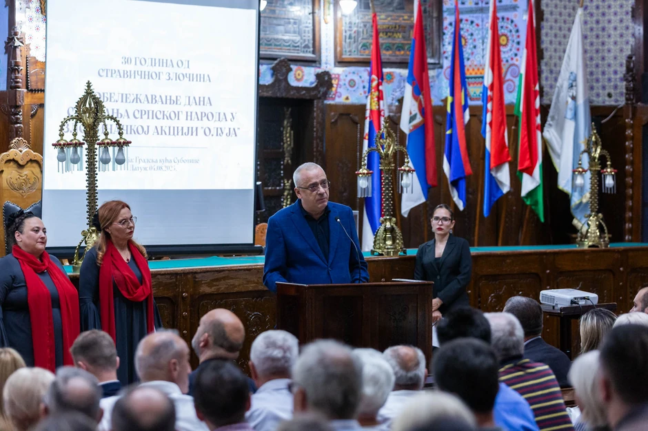 Obraćanje gradonačelnika Subotice, Stevana Bakića