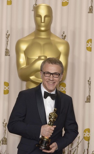 Christoph Waltz z Oscarem za 'Django'