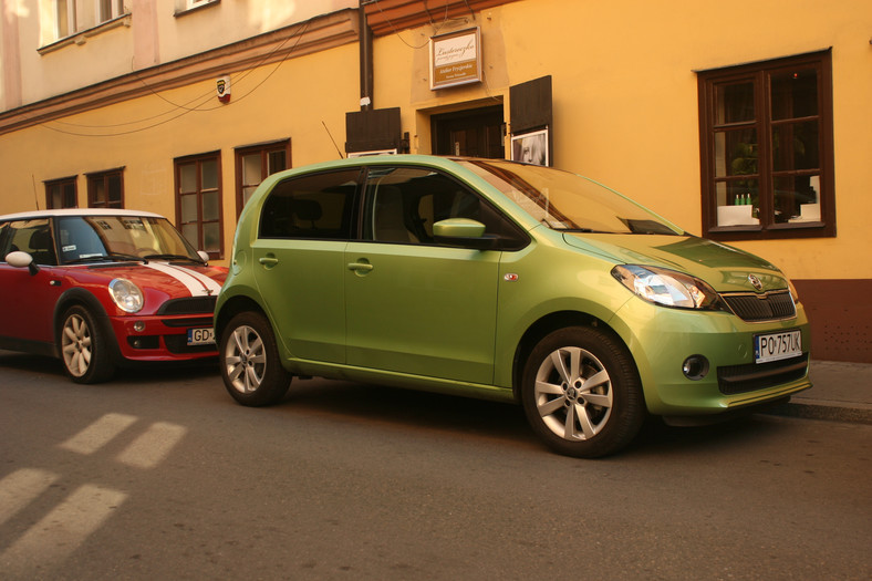 Skoda Citigo w mieście