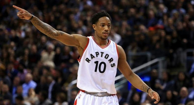 Toronto Raptors's DeMar DeRozan scored 27 points as NBA side beat the Minnesota Timberwolves 124-110 at the Air Canada Centre