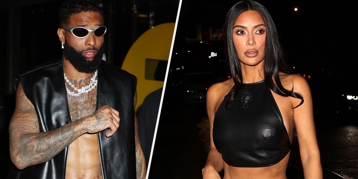 Odell Beckham Jr. i Kim Kardashian.