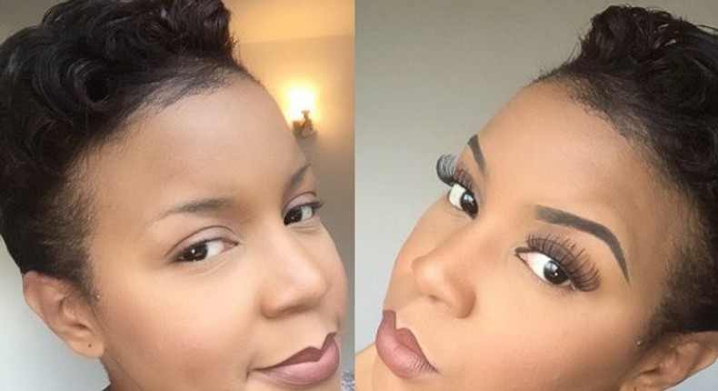 Lola OJ shows how to nail the perfect eyebrows with dipbrow pomade