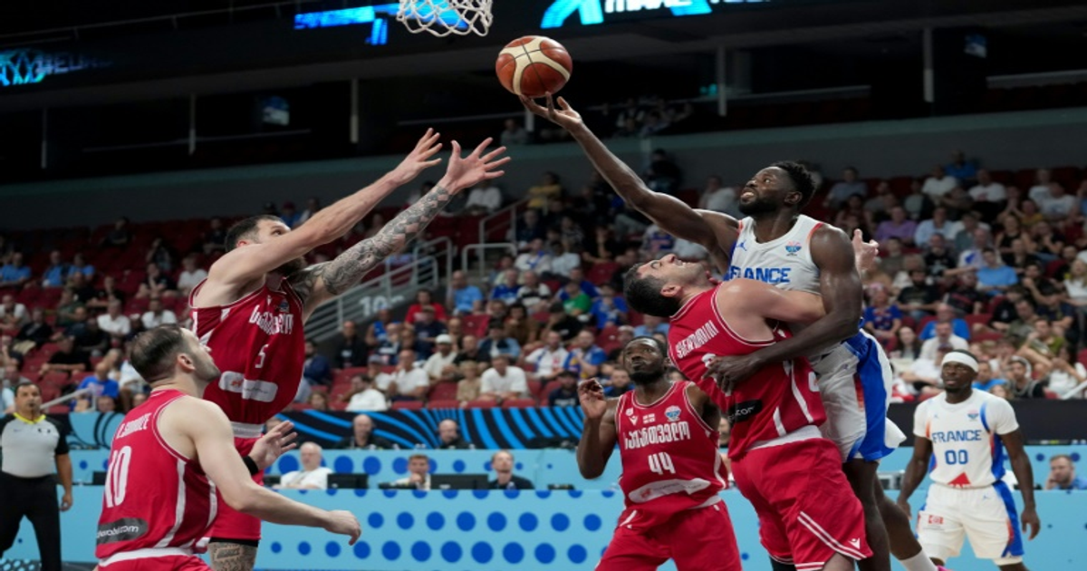 Euro de basket : la Géorgie élimine la France dès les 8e de finale
