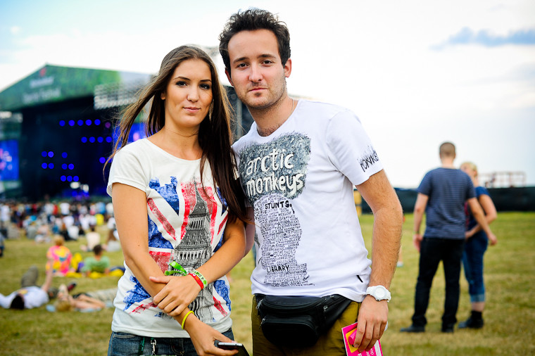 Publiczność na festiwalu Heineken Open'er (fot. Artur Rawicz / Onet)