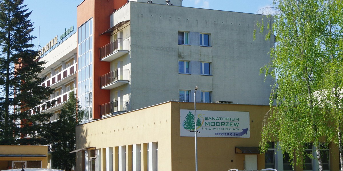 Sanatorium uzdrowiskowe "Modrzew" w Inowrocławiu.