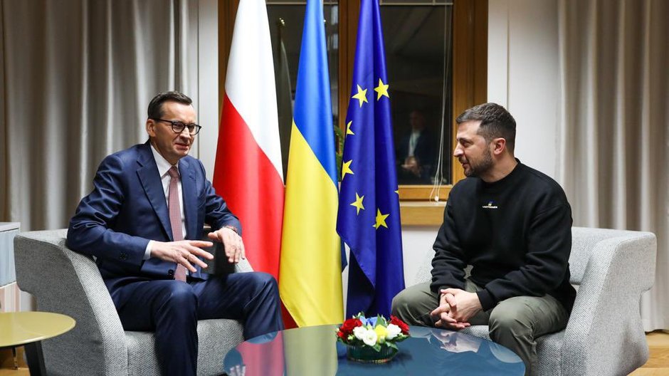 Mateusz Morawiecki i Wołodymyr Zełenski