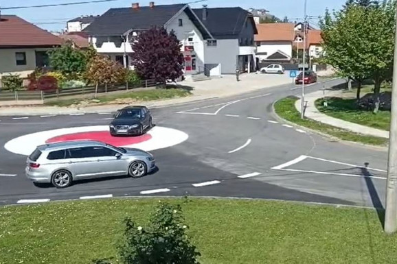 Gde, kuda, kako? Novi kružni tok u Koprivnici namuči meštane, voze u svim smerovima osim u pravom (VIDEO)