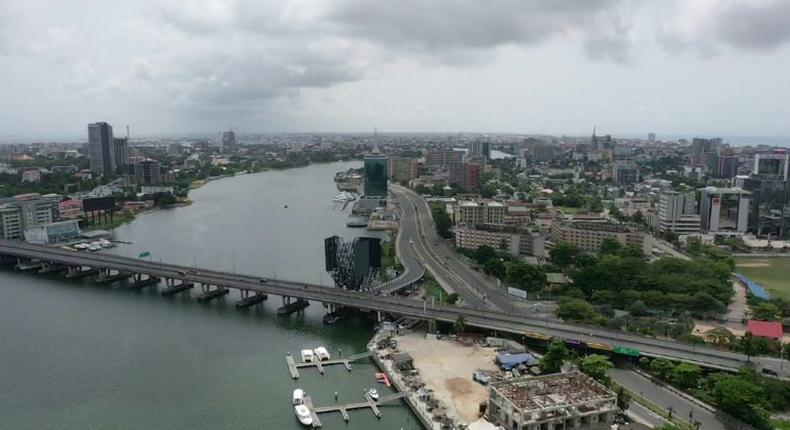 The bridges that are normally impassable at rush hour were empty