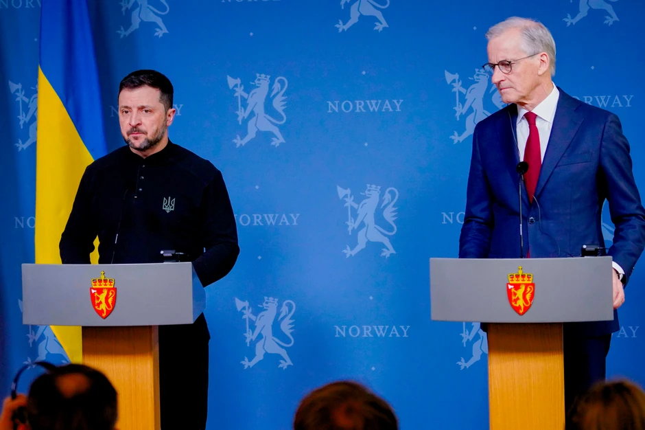 Jonas Gar Stere i Volodimir Zelenski