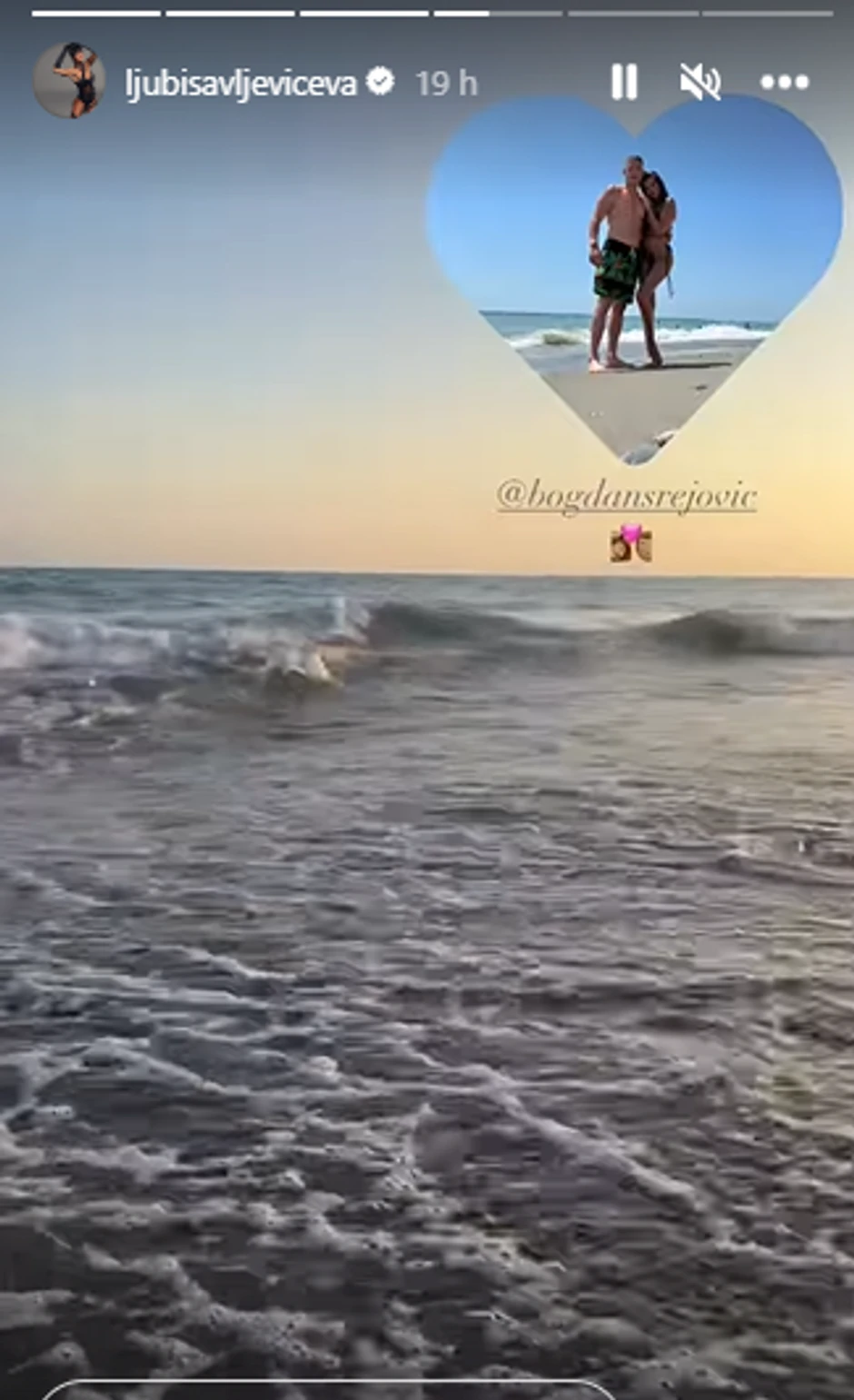 Jovana i Bogdan na moru