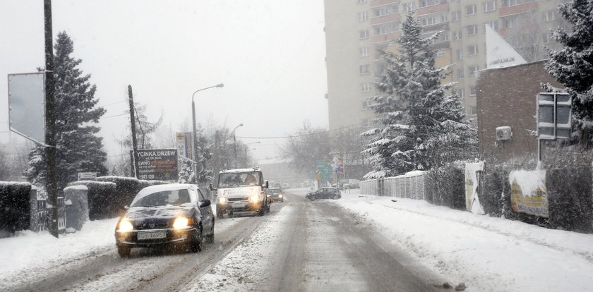 Atak zimy na Śląsku