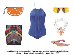 Plaża non stop! STYLIZACJE ze strojem kąpielowym na cały dzień i całą noc w plenerze