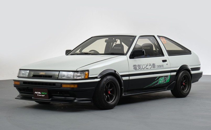 Toyota Corolla AE86 BEV z nadwoziem Levin