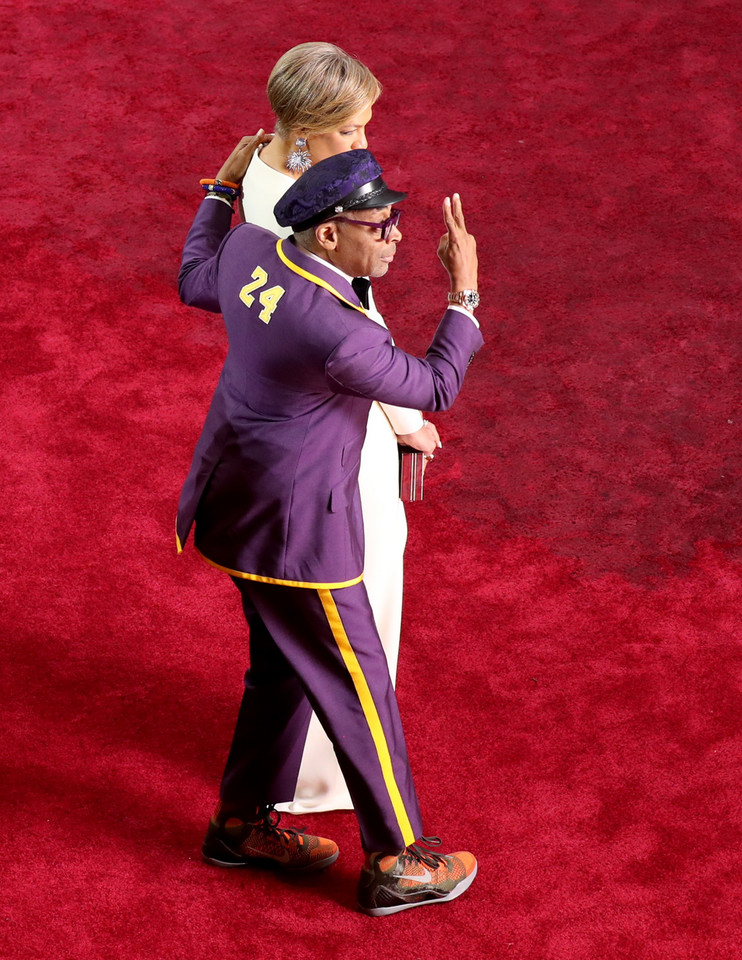  Spike Lee z żoną Lewis Lee 