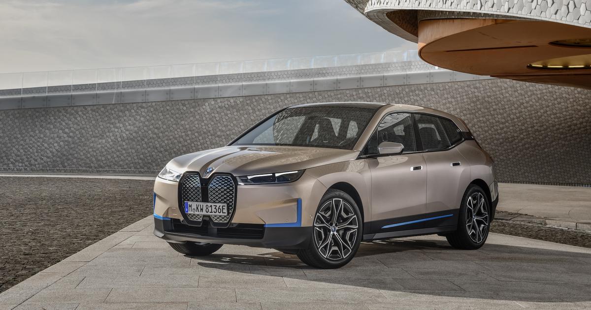 BMW iX nowy elektryk z zasięgiem ponad 600 km