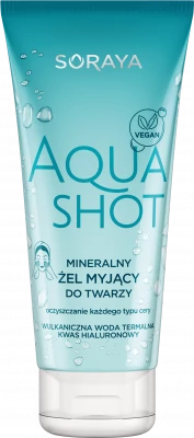 AquaShot Mineralny żel myjący do twarzy