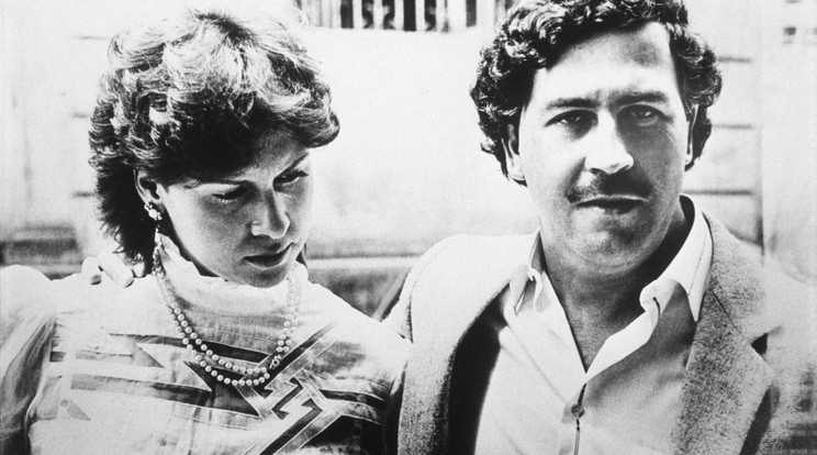 Pablo Escobar és a felesége/ Fotó: Northfoto