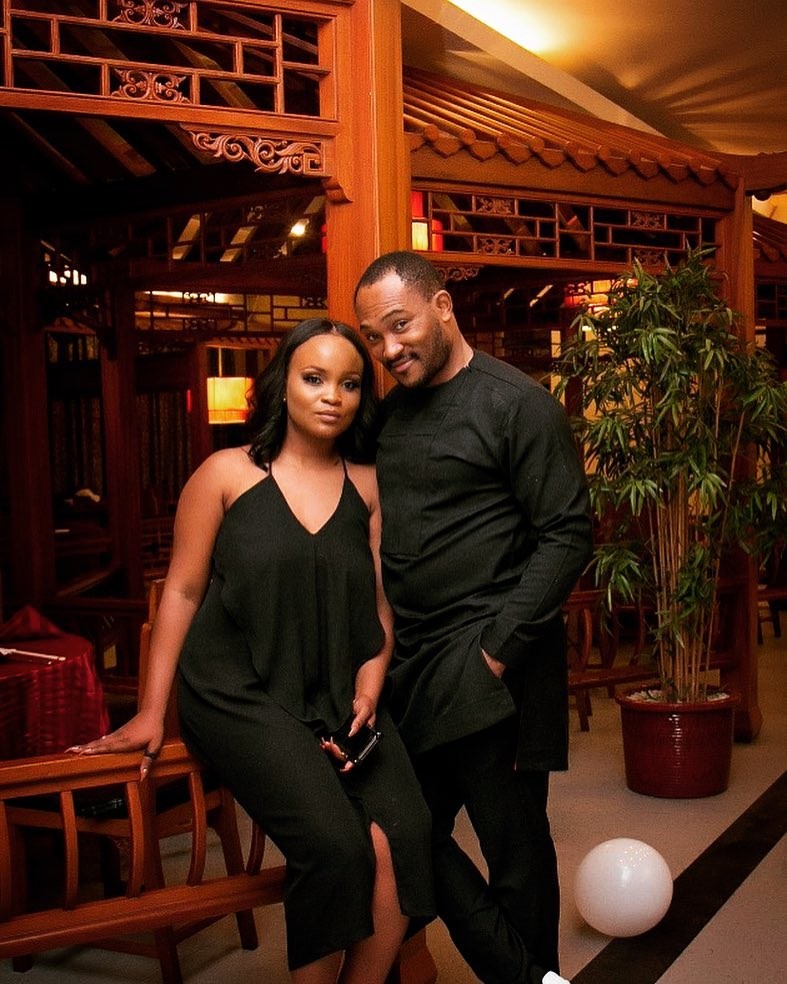 Blossom Chukwujekwu and estranged wife, Maureen Esisi [Instagram/RedVigor]