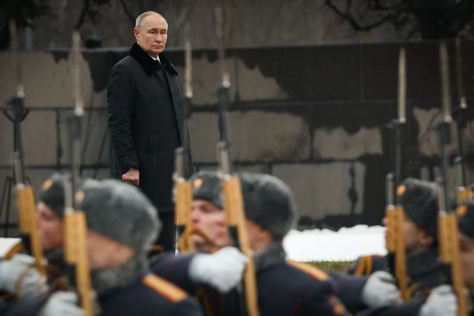 Vladimir Putin na ceremoniji povodom 81 godišnjice oslobođenja Lenjingrada 27. januara u Sankt Peterburgu