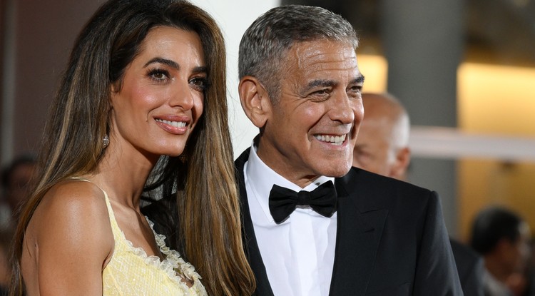 Amal Clooney és George Clooney Fotó: Getty Images