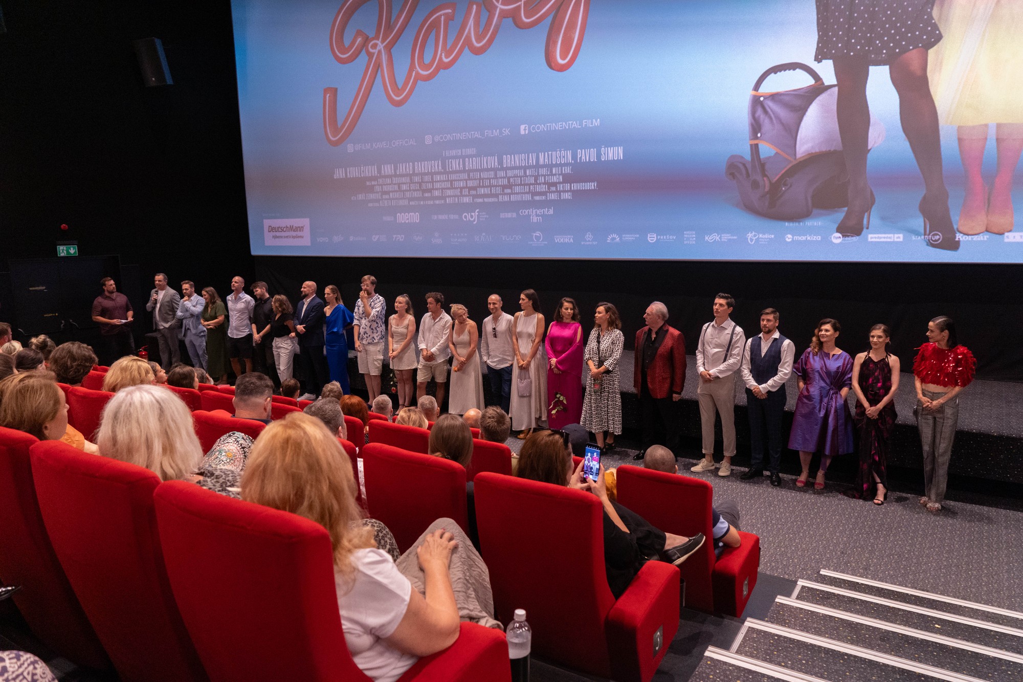 Premiéra filmu Kavej