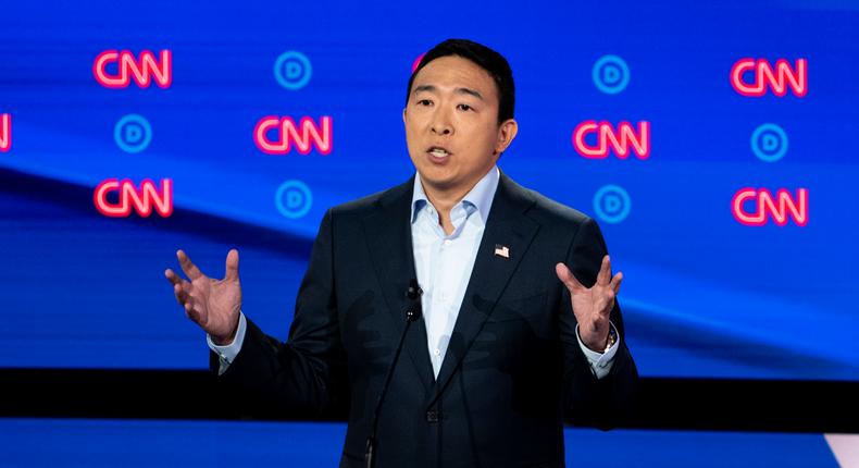 Andrew Yang Becomes 9th Democrat to Qualify for the Next Debate