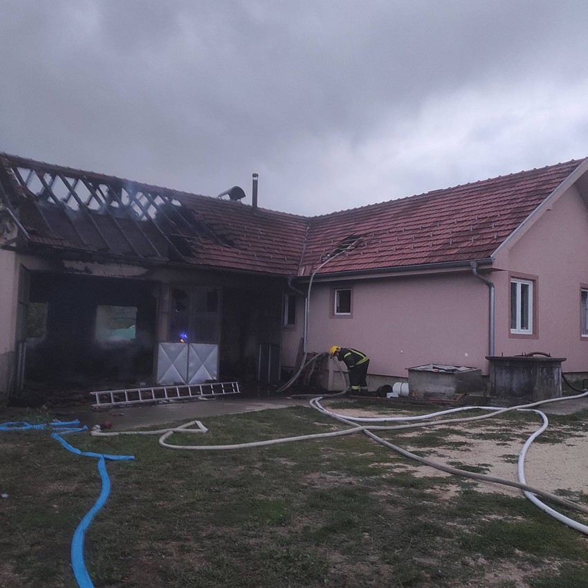 Mesto na kojem je došlo do eksplozije