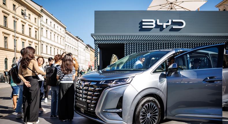 Smart car features such as Navigation on Autopilot are already available on BYD's Denza N7 EV.picture alliance/Getty Images