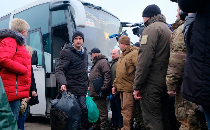 Wymiana jeńców w Donbasie