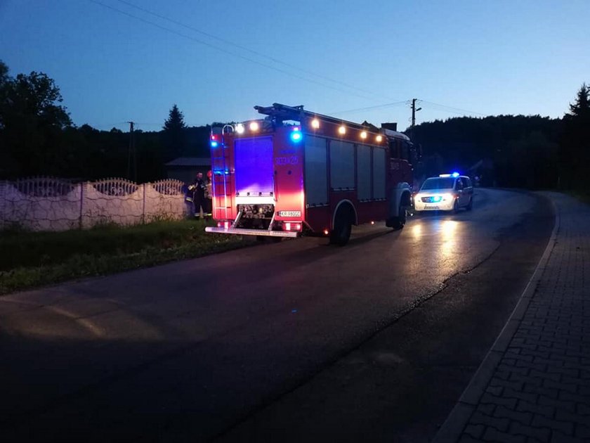 Wybuch butli z gazem doszczętnie zniszczył domek